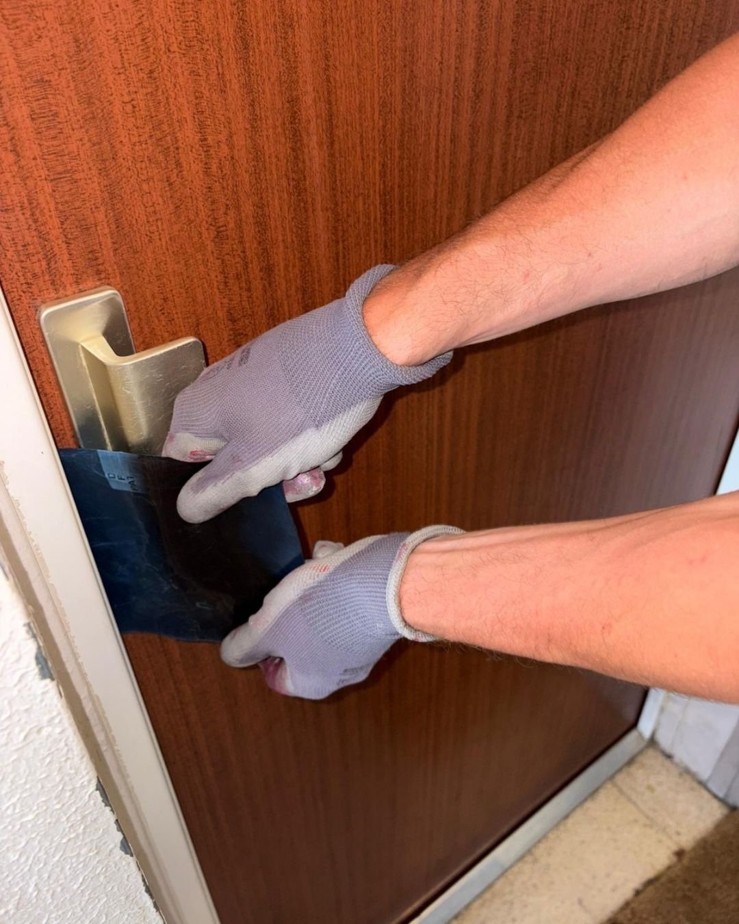 Ouverture de porte